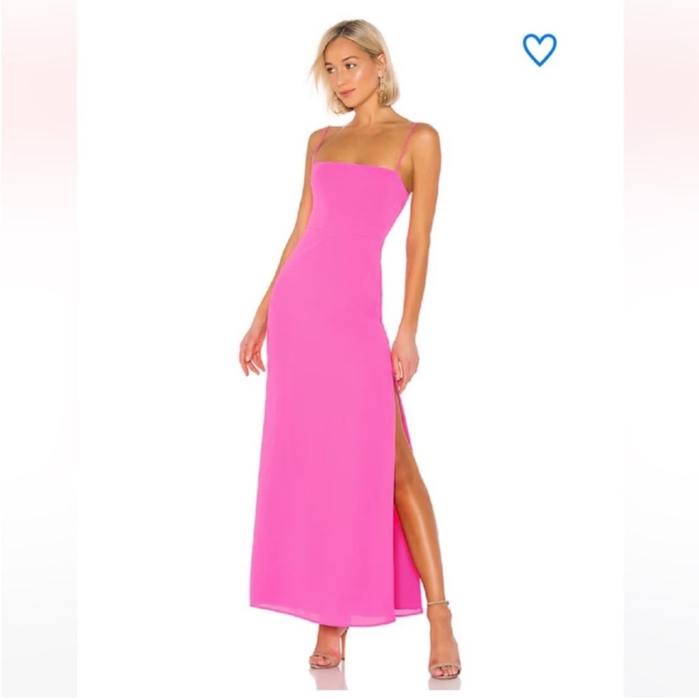 Superdown Addison Maxi Dress - Pink Maxi Dress